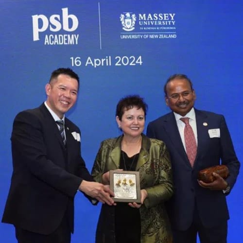 新加坡PSB学院&新西兰大学 正式成立了新加坡分校